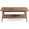 thumbnail image 1 of Steve Silver Milani Natural Wood Rectangle Cocktail Table, 1 of 7
