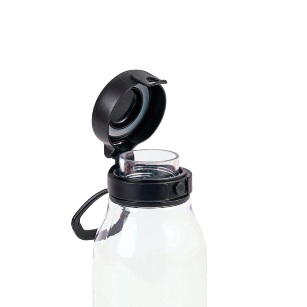 Your Zone 16 Fluid oz Plastic Water Bottle with Flip Top Chug Lid