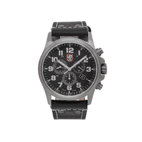 Luminox Atacama Field 45mm Gunmetal Steel Black Dial Quartz Mens Watch XL.1941