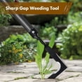 thumbnail image 2 of Crack Weeder Puller Tool Long Handle, Adjustable Crevice Weeding Remover 29", Manual Sidewalk Stand up Grass Weed Cutter for Yard Driveway, 2 of 4