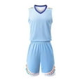 thumbnail image 2 of Kaemgyyd Toddler Kids Sports Shorts Set Baby Boys Girls Basketball 2 PCS Tracksuit Outfit Quick Dry Tank Top with Track Shorts 4-14 T, 2 of 7
