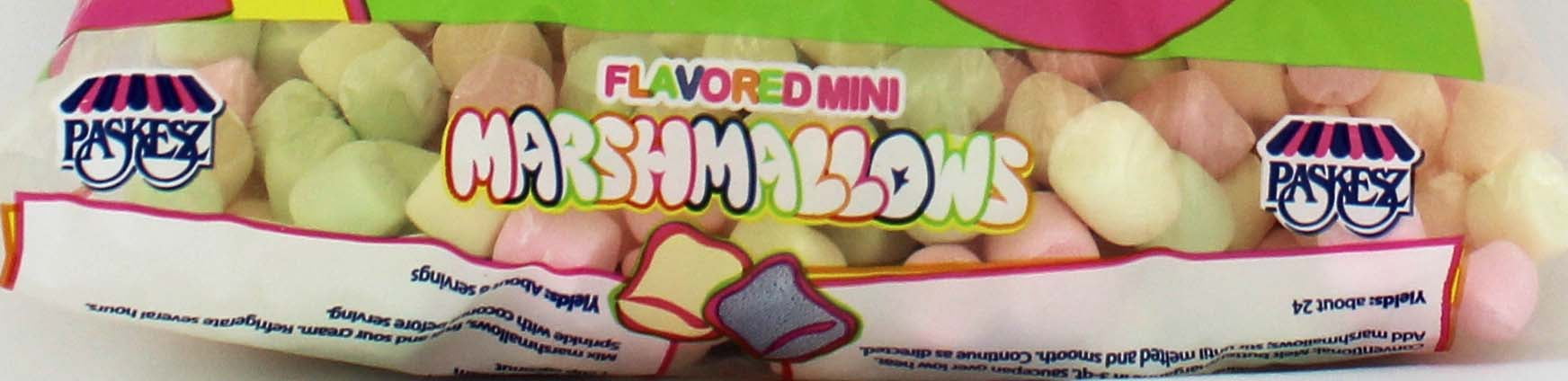 Paskesz Flavored Mini Marshmallows, 8oz