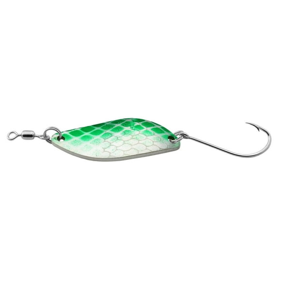 Gibbs G-1150-55GRSC Cuillère Koho, (2-3/8"), 3/4oz, échelle verte Cuillère Koho, échelle verte