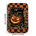 thumbnail image 3 of Zynviq Halloween Area Rugs Pumpkin 31.5" X 19.7" Throw Rug Polyester Multicolor Washable Rectangular Small Rug for Dorm, 3 of 7