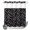 Black, variant on No Hook Shower Curtain, Colorful Polka Dot Shower Curtains for Bathroom with See Through Top Window, Modern Minimalist Geometric Waterproof & Washable Bath Curtain Extra Long 72"x84"