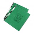thumbnail image 1 of Pressboard Hanging Data Binder  14-7/8 x 11 Unburst Sheets  Dark Green, 1 of 1