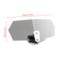 thumbnail image 3 of Parabrisas De Motocicleta Pantalla de ventana acrílica modificada para parabrisas para NMAX 155 PCX 150 ADV (gris oscuro) Ehuebsd Accesorios para autos y motos, 3 of 9