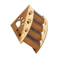 thumbnail image 3 of tredstone Wood Cat Stairs Ladder Multi Step Dog Ramp Toy Soft Support Reaching Favorite Spots Non Slip Sofa wood color 4 floors, 3 of 6
