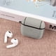 thumbnail image 4 of Matsuzay Funda protectora de nailon resistente al agua para auriculares, funda inalámbrica Little Pro portátil, reemplazo Visual a prueba de golpes para Cables de audio/vídeo Gris, 4 of 8