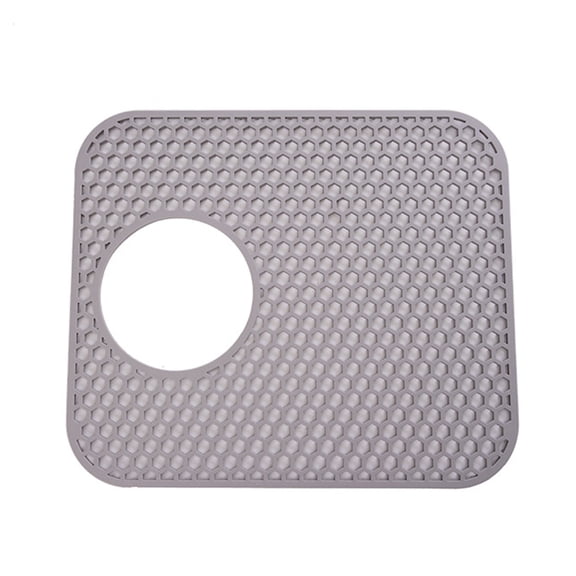 Sink Divider Mat Grid Non-slip Silicone Sink Mat Kitchen Sink Protector Mats