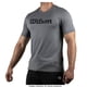 thumbnail image 3 of Playera Wilson Talla G Deportiva de Cuello Redondo Negro Jaspe e, 3 of 4