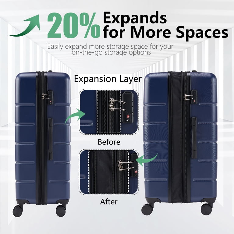 Concetta 24 In. Hardside Expandable Luggage With TSA Lock photo 3