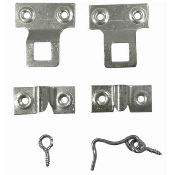 ProSource 4854667 Sash Hanger Set, Zinc Plated