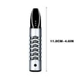 thumbnail image 2 of 4.6 Inch Electric Lighters Rechargeable USB Lighter, Dual Arc Plasma Lighter, Windproof Flameless Electronic Lighter, Pocket Metal Lighter with Battery Indication for Candles, Camping, 2 of 8