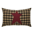thumbnail image 2 of VHC Brands Connell Prim, Decorative Filled Throw Pillow, Connell Collection, Burgundy Accent Pillow for Couch Sofa Living Room, 14x22, 2 of 3