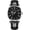 J9035P1 silver black, variant on Men Automatic Self-Winding Mechanical Stainless Steel Leather Business Wrist Watch Sapphire Crystal Waterproof Clock Calendar Moon Phase