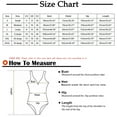 thumbnail image 3 of My Orders Gamivast Trendy Swim Romper with Built in Bra and Pockets Bathing Suits for Women Over 50 Swim Suits 2024 Tankini Boy Shorts Swim Wear Summer Savings Flash Deals Clearance Items on Sale, 3 of 8