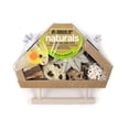 thumbnail image 2 of Prevue Pet Products Corner Bird Box with Perch Naturals Forage & Engage Bird Toy 3301, 2 of 3