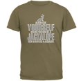 thumbnail image 1 of Always Be Yourself Jackalope Mens T Shirt Prairie Dust X-LG, 1 of 1