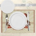 thumbnail image 3 of Ambesonne Brown Place Mats Set of 4, Vintage Candy Store, Standard Size, Brown and Cinnamon, 3 of 6