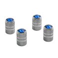 thumbnail image 3 of Roadpro Valve Caps,w/Blue Colored Tip,Chrome RPCRVC4B, 3 of 4