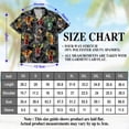 thumbnail image 4 of Netecom Dragon Cocktail Hawaiian Shirt for Men, Button Down Summer Beach Short Sleeve, Tropical Style, Sizes S-5XL, 4 of 6