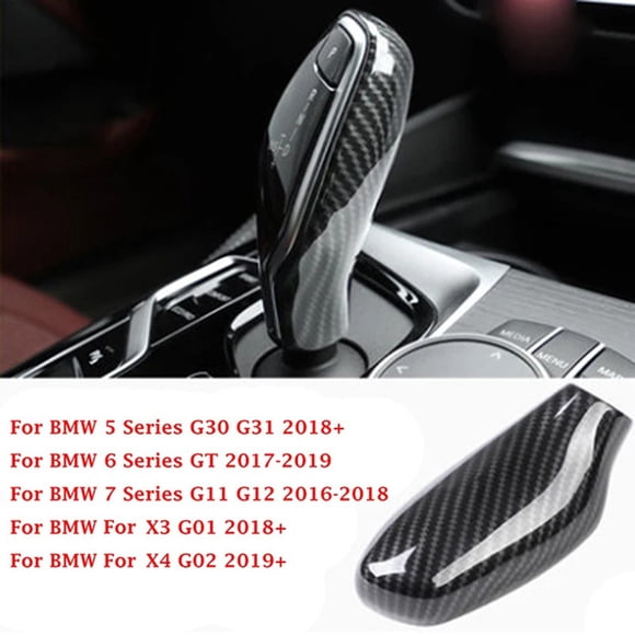Easy Install Adhesive Backed Carbon Fiber Trim for BMW Gear Shifters Only