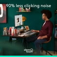 thumbnail image 4 of Logitech Signature Plus M750 Wireless Mouse - For Small To Medium Sized Hands, SmartWheel Scrolling, Bluetooth Connectivity, Multi Device, 24-Month Battery, Silent Clicks, Graphite, 4 of 10