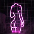 thumbnail image 2 of Eyfqtcs Lámpara De Mesita De Noche Con Decoración De Dormitorio Trasero Para Mujer De Neón Con Luz Nocturna Led (D), 2 of 9