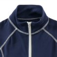 thumbnail image 6 of Boys Quarter Zip Pullover Thermal Long Sleeve Sweatshirt, Mock Neck Half Zip Top, Kids Fall Winter Clothes, 6 of 8
