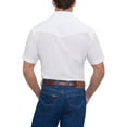 thumbnail image 2 of Ely Cattleman Big and Tall Short Sleeve Solid Western Shirt, 2 of 2