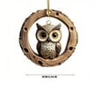 thumbnail image 2 of Taicans ‌Cute Owl Christmas Tree Ornament - Handmade Winter Animal Theme Xmas Decor,Perfect Gift for Cat Lovers & Holiday Party Home Decoration,Adorable Holiday Tree Topper‌, 2 of 7