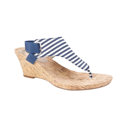 white mountain all good wedge sandals