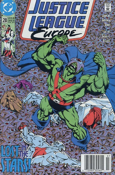 Cover of Justice League Europe #28