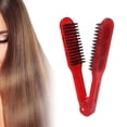 thumbnail image 4 of Hair Straightening Clamp, Double Sided Brush Clamp Quick Styling Static Free  For Barber Shop, 4 of 8