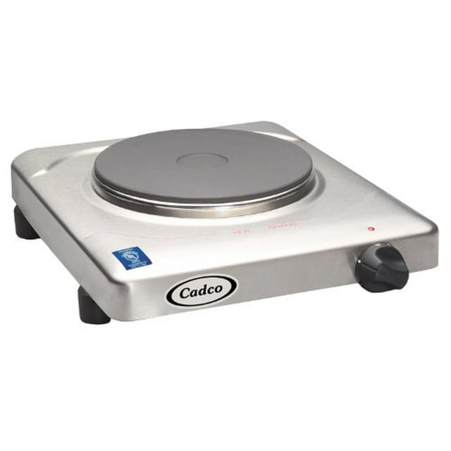 Cadco KR-S2 Plaque Chauffante Portable en Fonte 120 Volts