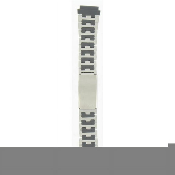 Casio Watchband 19mm Silver Tone Part#70648944