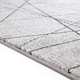 thumbnail image 4 of LUXE WEAVERS Abstract Lines Art Gray 5x7 Area Rug for Living Room, 4 of 5