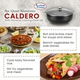 thumbnail image 2 of Alpine Cuisine 8 Piece Set Aluminum Non-Stick Caldero Stock Pot with Glass Lid, Commercial Grade Cooking Dutch Oven, 2 of 7