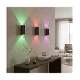 thumbnail image 5 of 2 Lámparas De Sensor Movimiento Recargable Rgb Negro 2pc Lab.G Negro, 5 of 5