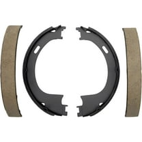 Detroit Axle - Rear Ceramic Brake Shoes Replacement for Ford F-150 F-250 Expedition Lincoln Navigator Town Car Blackwood Mark LT - 2pc Set