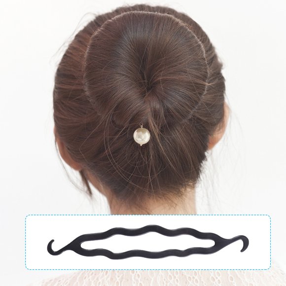 OULII 71Ud Kit De Accesorios Para Crear Moños Con Chignon Negro Para Peinados