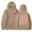 Khaki, variant on Towmus Y2K Hoodie Women Teen Girls Hibiscus Embroidered Pullover Hooded Top Cute Floral Preppy Hoodies Sweater Sweatshirts