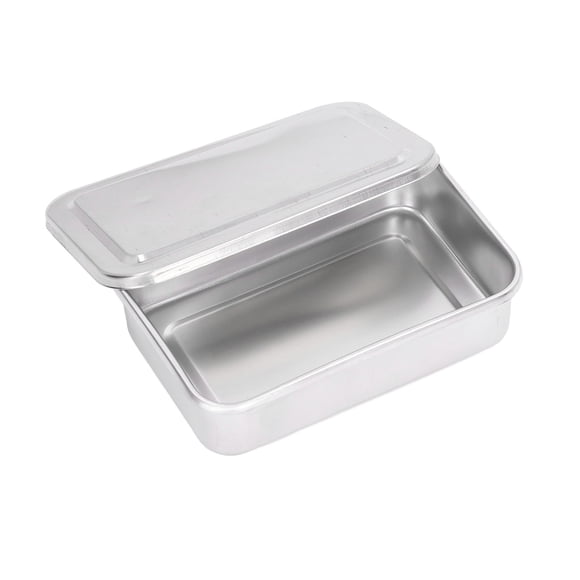 Loewten Stainless Steel Needle Box Veterinary Needle Cooking Needle Box Acupuncture Box Veterinary Supplies Equipment,Stainless Steel Needle Box,Needle Box