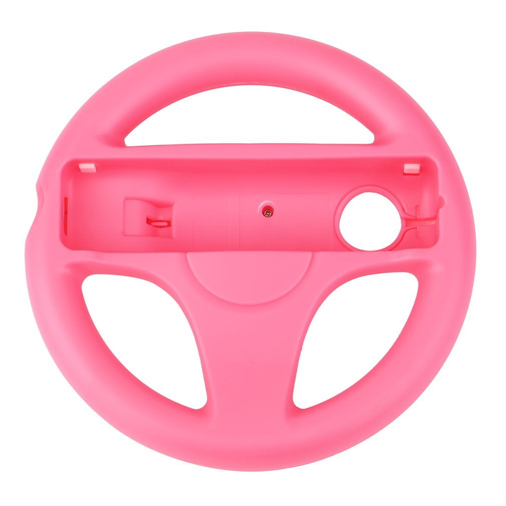 Plastic Game Racing Steering Wheel for Nintendo Wii Mario Kart Remote