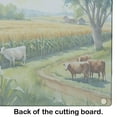 thumbnail image 5 of Carolines Treasures DAC7689LCB 15 x 12 in. Cows by the Cornfield Glass Cutting Board, 5 of 5