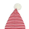 thumbnail image 3 of Christmas Knitted Striped Beanie Hat Adult Winter Holiday Party Decorative Headwear, 3 of 4