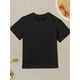 thumbnail image 2 of Haiti Young King Boys' 100% Cotton T-Shirt - Slim Fit Haitian Flag Graphic Tee with Melanin Pride Design, Machine Washable Casual Top for Black Kids, Haitian T Shirt, Allseason Apparel, Vibrant Print, 2 of 6