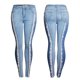 thumbnail image 3 of Pantalones deportivos mujer Gibobby Fitness Mujer Slim Size Leggings Leggins Longitud Plus Jeans Azul S, 3 of 5