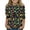 Multicolor, variant on Graphic Tee for Girls, Gift 3/4 Sleeve St. Patrick's Day Crewneck Tops for Holiday Multicolor Size 12-13 T